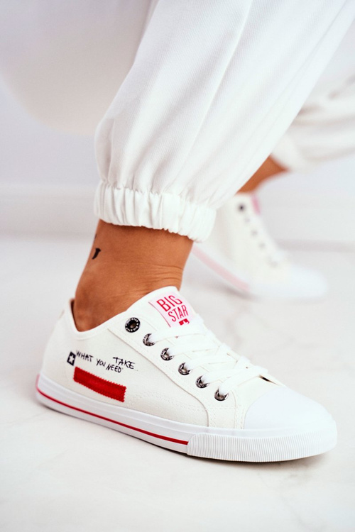 Women's Big Star Sneakers White FF274079