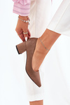 Women's Stiletto Heels With Pointed Toes Khaki Merinette
