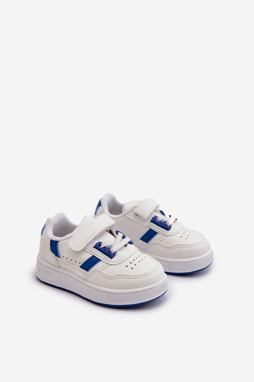 Classic Children's Sports Shoes White-Blue Marlin
