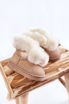 Children's Youth Warm Snow Boots Light beige Roofy