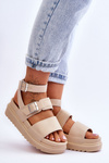 Women's Sandals With Strap Beige Hever