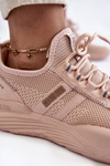 Women's sneakers Memory Foam System Big Star KK274348 Pink