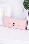 Women's Pink Clutch Bag Gold Chain