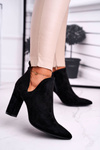 Women’s Boots On High Hee Trimmed Black Voom