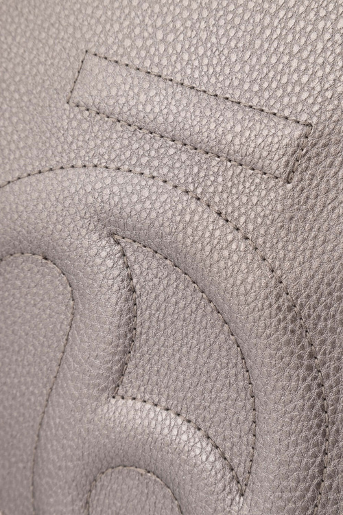 Torebka Shopperka Klasyczna Srebrna NOBO N1530-C015