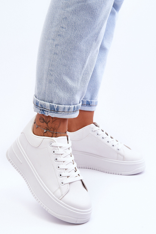 Women's Classic Sports Shoes White Night Trip