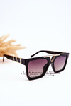 Women's Sunglasses V130037 Black and Gold