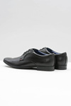 Men's Bednarek Elegant Leather Business Shoes Black Gaspare