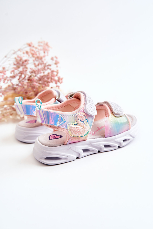 Sandały Dziecięce Klasyczne Rzepy Multikolor Darrin