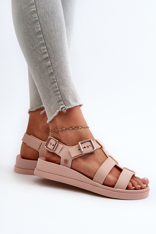 Scented Smooth Women's Sandals ZAXY NN285006 Pink