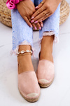 Espadryle Damskie Klasyczne Różowe Big Star JJ274955