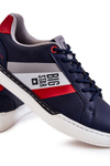 Classic Men's Sports Shoes Memory Foam Big Star KK174058 Navy Blue