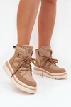 Women's Ankle Boots Platform Camel Liorae