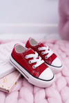 Kids Classic Sneakers Red Filemon