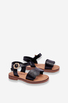 Classic Children's Sandals Black Izzy
