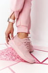 Buty Sportowe Memory Foam Big Star Różowe HH274299