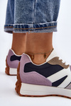 Women's Purple Sports Shoes Chloette