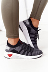 Buty Sportowe Memory Foam Big Star Ciemnoszare HH274532 