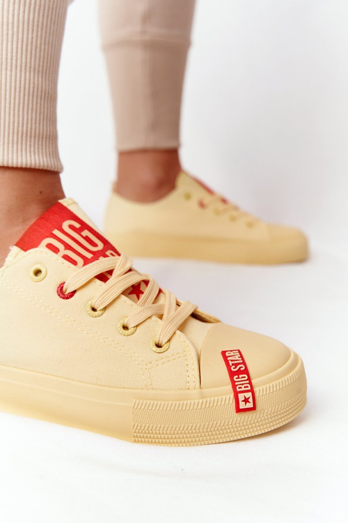 Women's Sneakers BIG STAR HH274680 Yellow