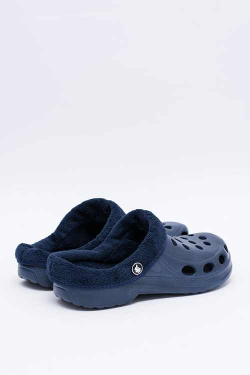 Women's Flip Flops Insulated Navy Blue Kroks EVA