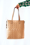 Shopper Handbag NOBO L0820 Beige