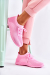 Women's Slip On Sports Shoes Pink Sequro