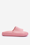 Fashion Foam Slippers On Chunky Platform Pink Linnea