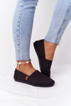 Damskie Espadryle Czarne After Hours