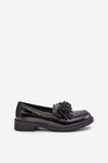 Women's Patent Loafers S.Barski HY369A Black