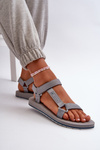 Women's Sport Sandals 4FRSS24FSANF054-20S Grey