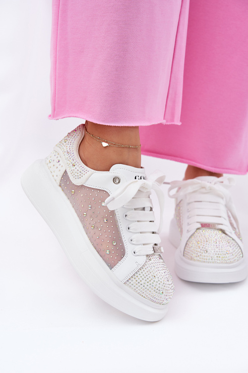 Decorated platform sneakers GOE NN2N4021 black