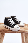 Children's High Sneakers Black Filemon