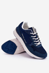 Buty Sportowe Męskie Granatowe Cross Jeans LL1R4051