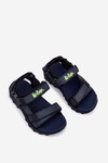Children's sandals Lee Cooper LCW-25-34-3569K navy blue