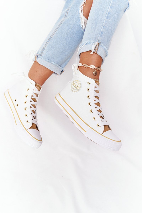 Women's High Sneakers Big Star HH274450 White