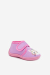 Children's slippers with Velcro purple Katline