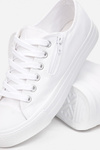 Women's Sneakers With A Zipper White Malani