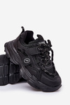 Children's Platform Sneakers Black Hanomess