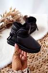 Children's Snow Boots Black Frosty