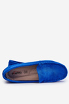 Women’s Loafers Suede Blue Morreno