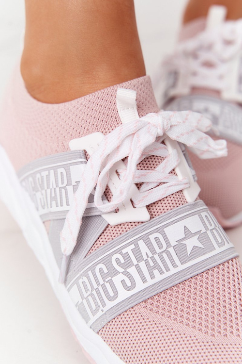 Women's Sneakers Memory Foam Big Star HH274353 Pink
