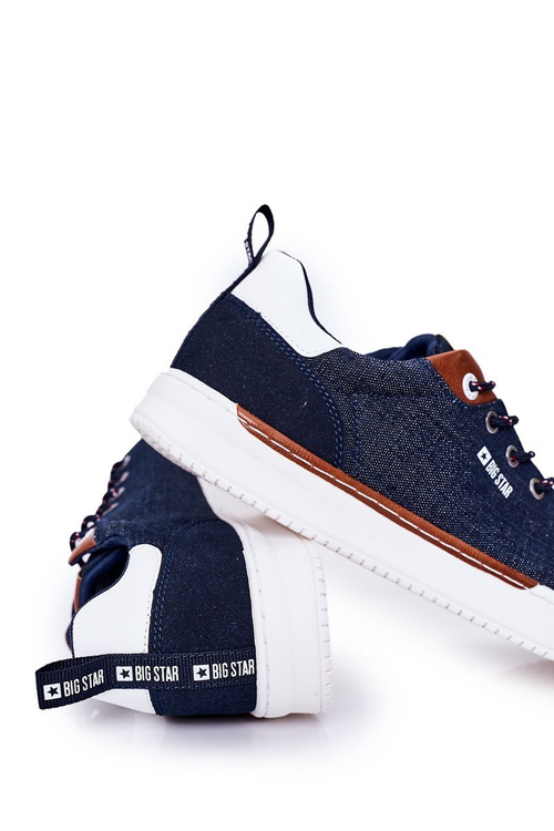 Men's Sneakers Big Star HH174163 Navy Blue