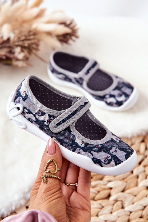 Flip-flops Ballerinas Befado Penguins 114X463 Black
