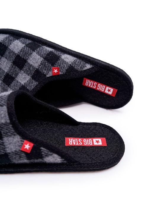 Men's Slippers Home Big Star Grey EE176002