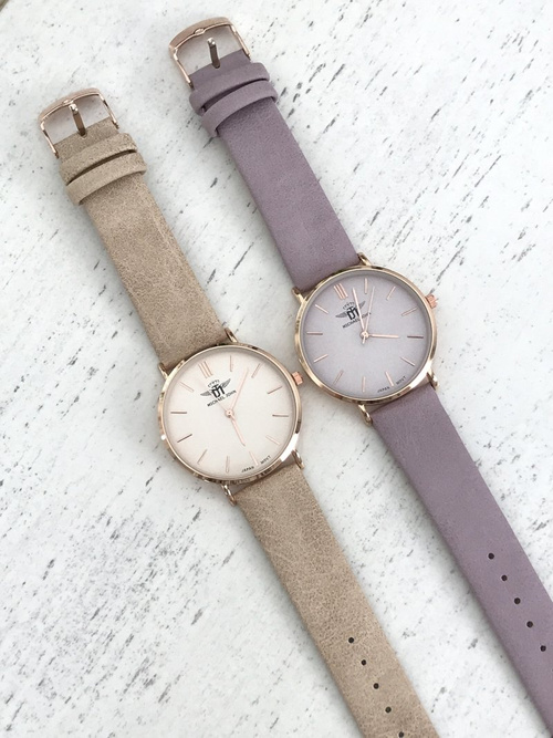 Women's Watch Michael John Florence 40mm Pink Strap