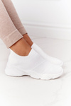 Women's Slip-on Sneakers White Yoga Class