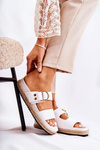 Fashionable Women's Slippers White Penelope