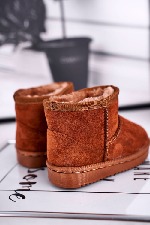 Children's Insulated Snow Boots Brown Gooby