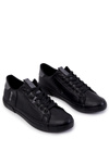 Trampki Buty Sportowe Męskie Skórzane Czarne Big Star JJ174227 