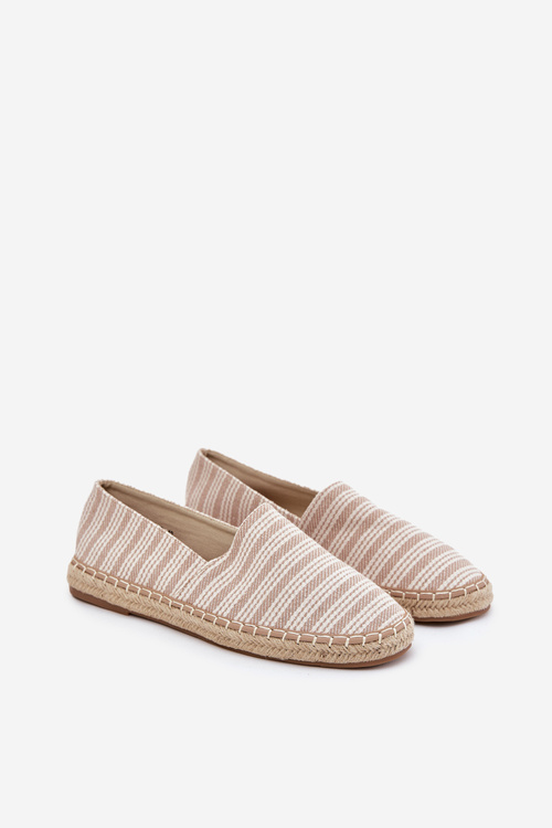 Men's Espadrilles With Braiding Beige Daniell